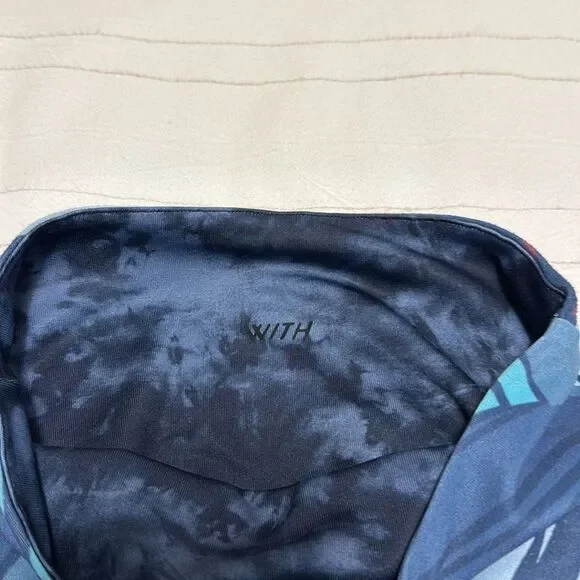 Peloton Women WITH Expedition High Waist Revesible Capri Legging Size X-Small - Picture 6 of 9